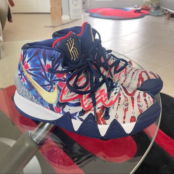 Nike Kyrie Hybrid S2 What The USA’ sneakers shoes size: big boys 4.5 - Picture 8 of 16